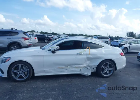 2017 Mercedes-Benz C 300 4Matic from USA, damaged, VIN WDDWJ4KB2HF389638